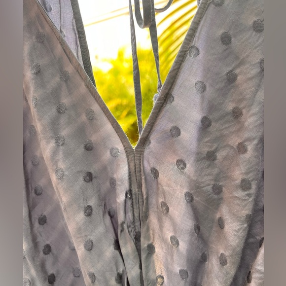 VICI COLLECTION - Cosmos Polka Dot Twist Jumpsuit - Picture 11 of 13